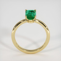 1.65 Ct. Emerald Ring, 18K Yellow Gold 3