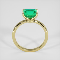 1.61 Ct. Emerald Ring, 18K Yellow Gold 3