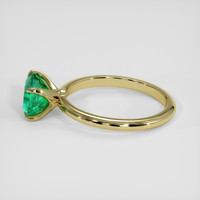 1.61 Ct. Emerald Ring, 18K Yellow Gold 4