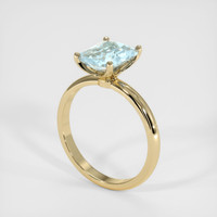 1.74 Ct. Gemstone Ring, 18K Yellow Gold 2