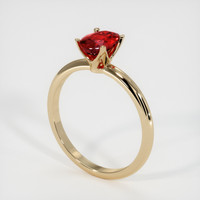 Ruby Ring 1.01 Ct. 18K Yellow Gold Preview
