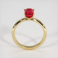 2.08 Ct. Ruby Ring, 18K Yellow Gold 3