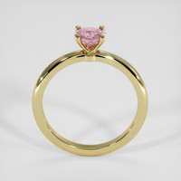 0.94 Ct. Pink Sapphire Ring, 18K Yellow Gold 3