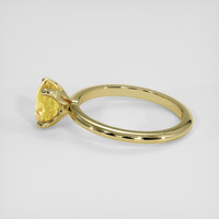 1.65 Ct. Yellow Sapphire Ring, 18K Yellow Gold 4