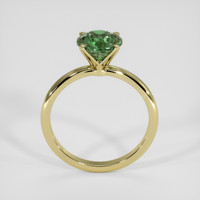 2.23 Ct. Green Sapphire Ring, 18K Yellow Gold 3