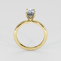 1.87 Ct. Bluish Grey Sapphire Ring, 18K Yellow Gold 3