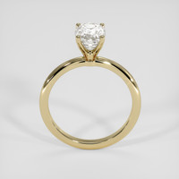 2.10 Ct. White Sapphire Ring, 18K Yellow Gold 3