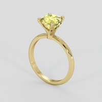 2.83 Ct. Yellow Sapphire Ring, 18K Yellow Gold 2