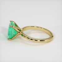 2.12 Ct. Emerald Ring, 18K Yellow Gold 4