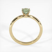 0.58 Ct. Sapphire Ring, 18K Yellow Gold 3