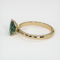 0.93 Ct. Sapphire Ring, 18K Yellow Gold 4
