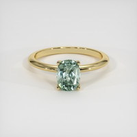 1.71 Ct. Sapphire Ring, 18K Yellow Gold 1