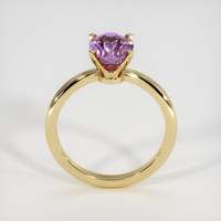 3.17 Ct. Purple Sapphire Ring, 18K Yellow Gold 3