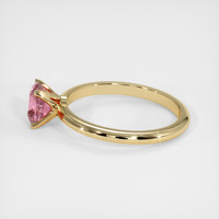 0.92 Ct. Sapphire Ring, 18K Yellow Gold 4