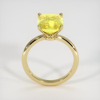 5.03 Ct. Yellow Sapphire Ring, 18K Yellow Gold 3