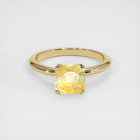 1.87 Ct. Sapphire Ring, 18K Yellow Gold 1