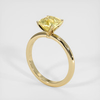 1.87 Ct. Sapphire Ring, 18K Yellow Gold 2