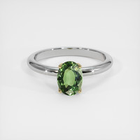 1.20 Ct. Gemstone Ring, 14K Yellow & White 1