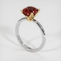 2.60 Ct. Gemstone Ring, 14K Yellow & White 2