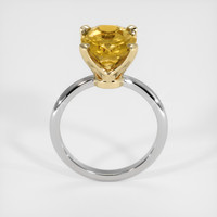 3.66 Ct. Gemstone Ring, 18K Yellow & White 3