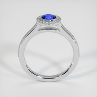 0.94 Ct. Blue Sapphire Ring, Platinum 950 3