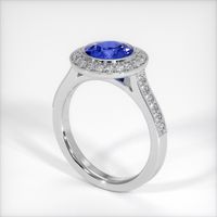 1.85 Ct. Sapphire Ring, Platinum 950 2