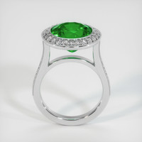 3.71 Ct. Emerald Ring, Platinum 950 3