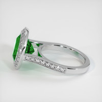 3.71 Ct. Emerald Ring, Platinum 950 4