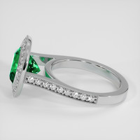 2.34 Ct. Emerald Ring, Platinum 950 4