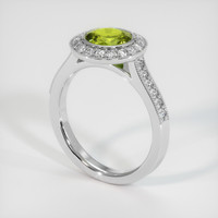 1.23 Ct. Gemstone Ring, Platinum 950 2