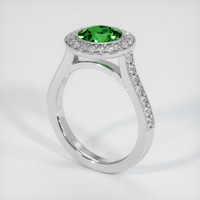 1.63 Ct. Gemstone Ring, Platinum 950 2