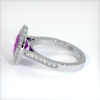 3.58 Ct. Sapphire Ring, Platinum 950 4