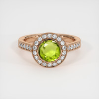 1.23 Ct. Gemstone Ring, 14K Rose Gold 1