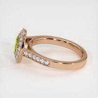 1.23 Ct. Gemstone Ring, 14K Rose Gold 4