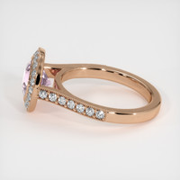 2.62 Ct. Gemstone Ring, 14K Rose Gold 4