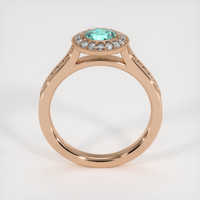 0.67 Ct. Gemstone Ring, 18K Rose Gold 3