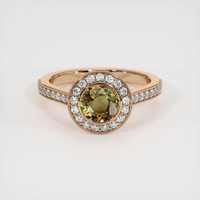 1.71 Ct. Gemstone Ring, 18K Rose Gold 1