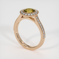 1.71 Ct. Gemstone Ring, 18K Rose Gold 2