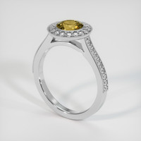 1.71 Ct. Gemstone Ring, 14K White Gold 2