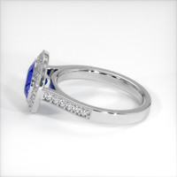 1.85 Ct. Sapphire Ring, 18K White Gold 4