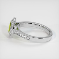 1.23 Ct. Gemstone Ring, 18K White Gold 4