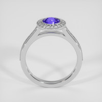 1.03 Ct. Purple Sapphire Ring, 18K White Gold 3