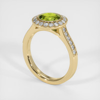 1.23 Ct. Gemstone Ring, 14K Yellow Gold 2