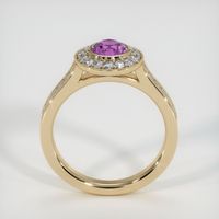 0.68 Ct. Sapphire Ring, 14K Yellow Gold 3