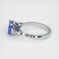 1.61 Ct. Blue Sapphire Ring, Platinum 950 4
