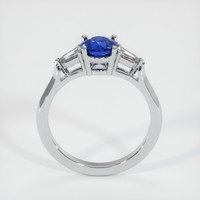 1.25 Ct. Blue Sapphire Ring, Platinum 950 3