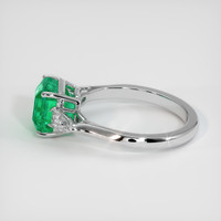 2.55 Ct. Emerald Ring, Platinum 950 4
