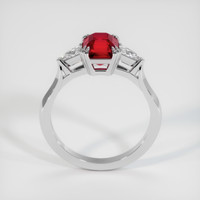 1.55 Ct. Ruby Ring, Platinum 950 3
