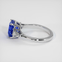 2.60 Ct. Sapphire Ring, 14K White Gold 4