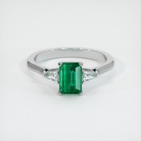 Emerald Ring 1.32 Ct., 18K White Gold Preview